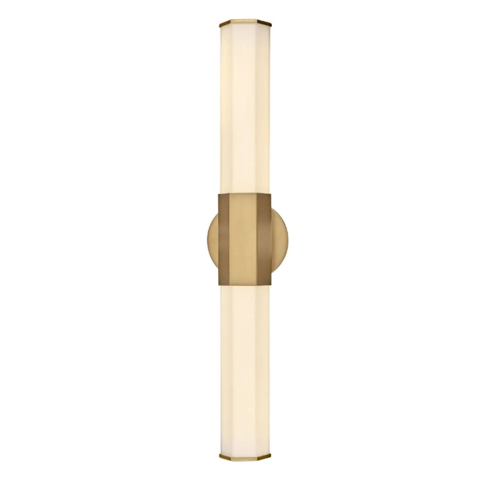 Facet LED Vanity - Medium - Brass
