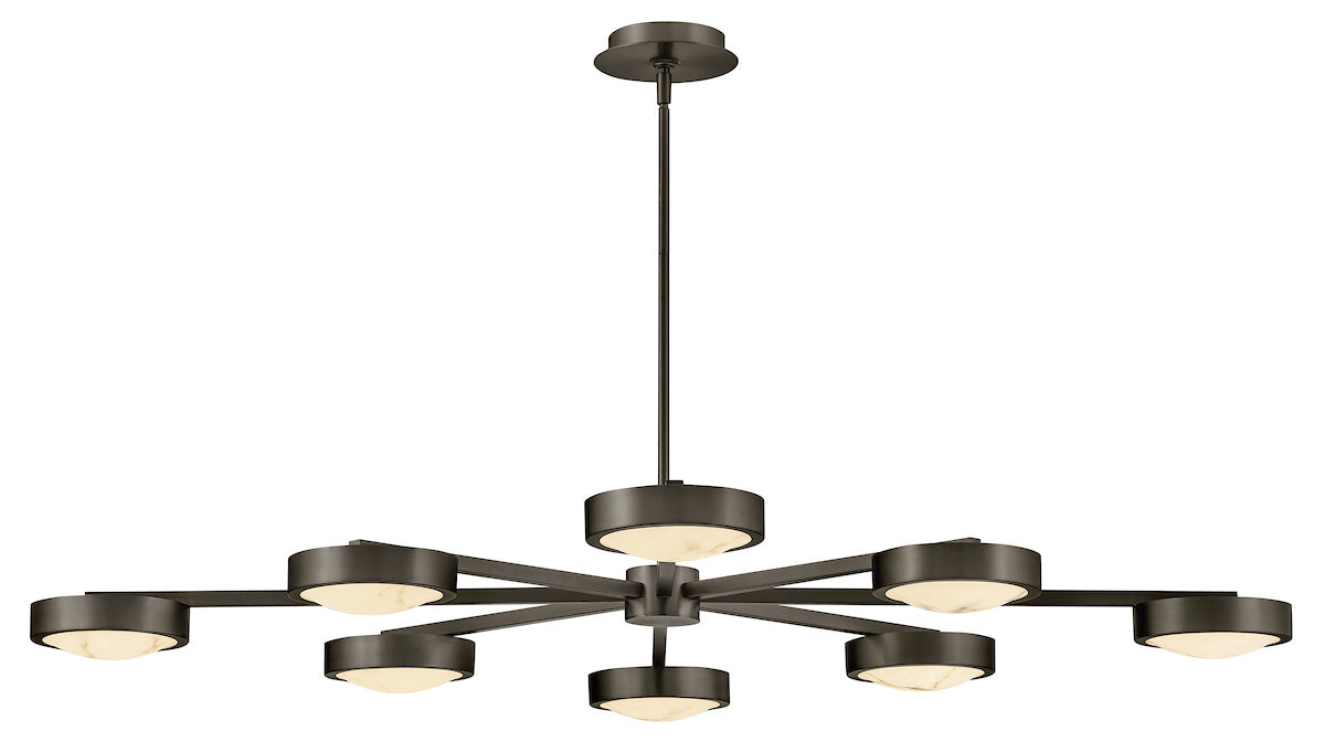 Cava Chandelier/Semi-Flush Mount - Black