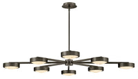 Cava Chandelier/Semi-Flush Mount - Black