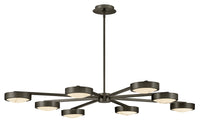 Cava Chandelier/Semi-Flush Mount - Black