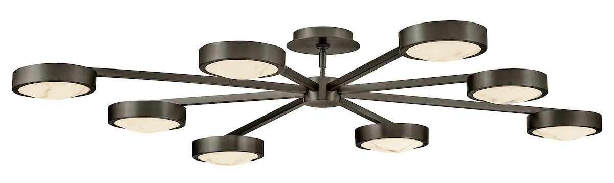 Cava Chandelier/Semi-Flush Mount - Black