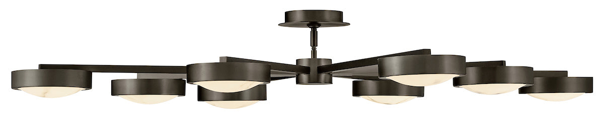 Cava Chandelier/Semi-Flush Mount - Black