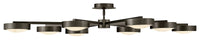 Cava Chandelier/Semi-Flush Mount - Black