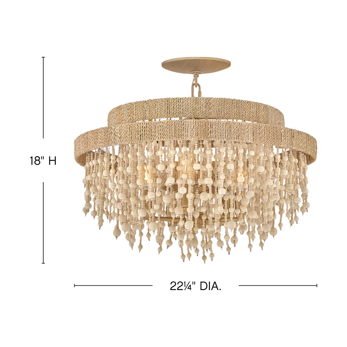 Freya Semi-Flush Mount