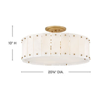 Simone Semi-Flush Mount