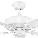 Hinkley Hampton Coastal Environment Outdoor Fan - 52 Appliance White 74901652FAWNWA Coastal Lighting