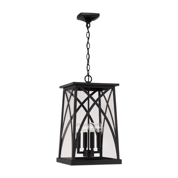 Capital Lighting Harwich Coastal Outdoor Pendant - Black 946542BK Coastal Lighting