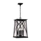 Capital Lighting Harwich Coastal Outdoor Pendant - Black 946542BK Coastal Lighting