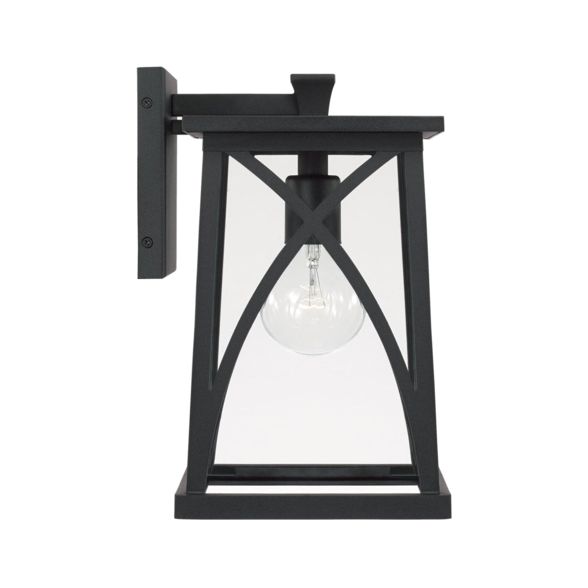 Capital Lighting Harwich Coastal Outdoor Wall Lantern - 12.5 - Black 946511BK Coastal Lighting