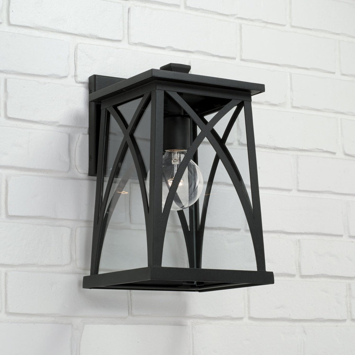 Capital Lighting Harwich Coastal Outdoor Wall Lantern - 12.5 - Black 946511BK Coastal Lighting