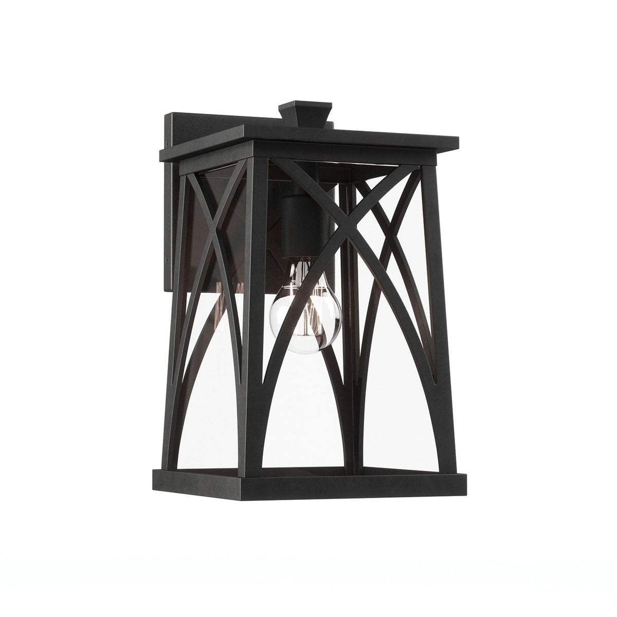 Coastal Lighting Marshall - 1 Light Outdoor Wall Lantern 946511BK Coastal Lighting