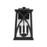 Capital Lighting Harwich Coastal Outdoor Wall Lantern -16.5 - Black 946531BK Coastal Lighting