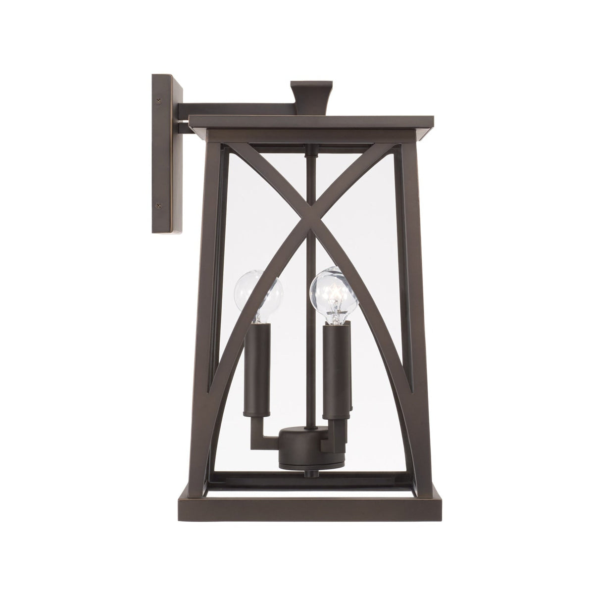 Capital Lighting Harwich Coastal Outdoor Wall Lantern - 16.5 - Oiled Bronze 946531OZ Coastal Lighting