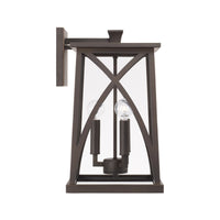 Capital Lighting Harwich Coastal Outdoor Wall Lantern - 16.5 - Oiled Bronze 946531OZ Coastal Lighting