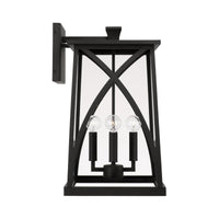 Capital Lighting Harwich Coastal Outdoor Wall Lantern - 20 - Black 946541BK Coastal Lighting