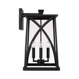 Capital Lighting Harwich Coastal Outdoor Wall Lantern - 20 - Black 946541BK Coastal Lighting