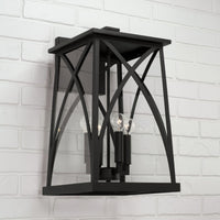 Capital Lighting Harwich Coastal Outdoor Wall Lantern - 20 - Black 946541BK Coastal Lighting