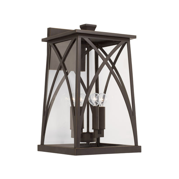 Capital Lighting Harwich Coastal Outdoor Wall Lantern - 20 - Oiled Bronze 946541OZ Coastal Lighting