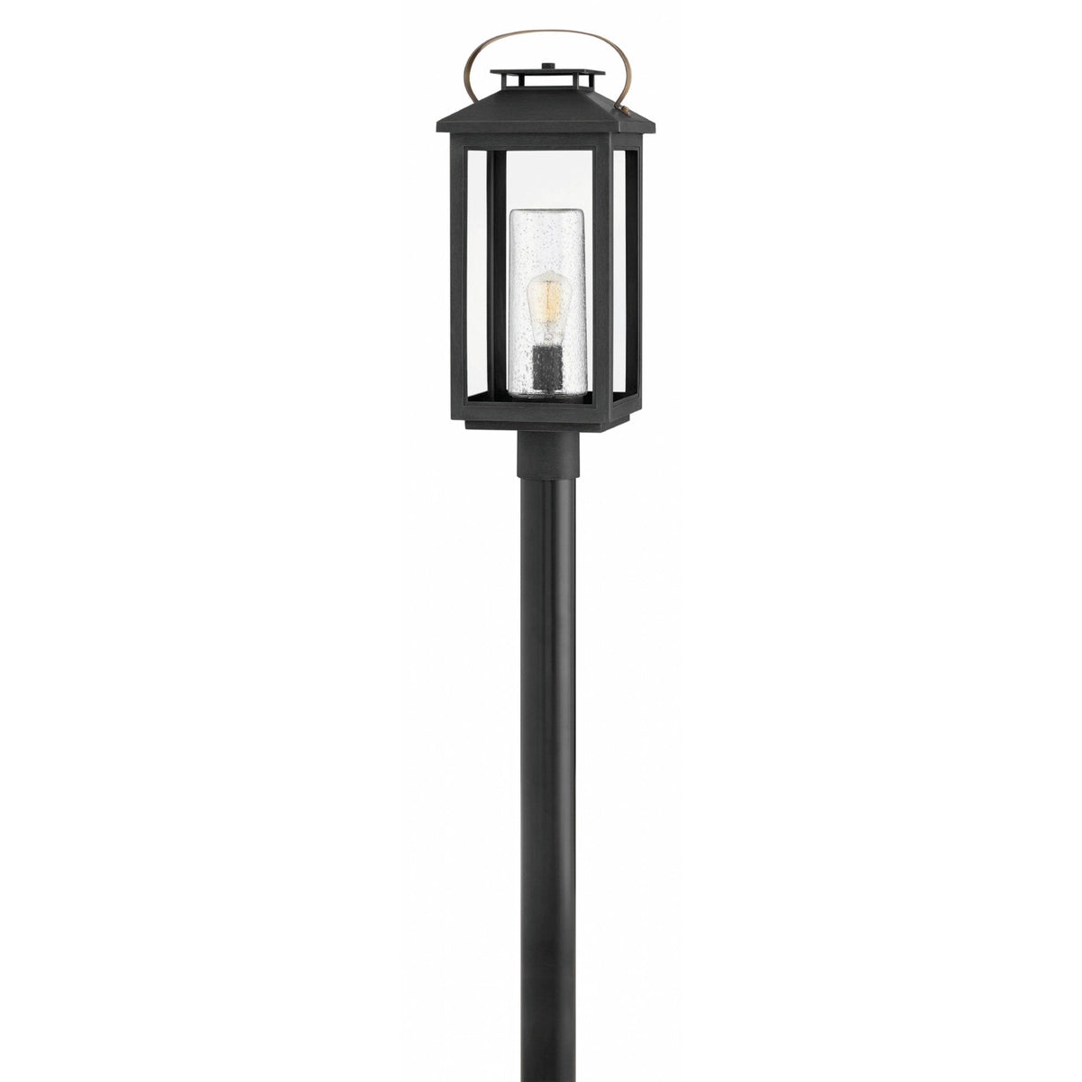 Hinkley Atwater Coastal Elements Outdoor Post Lantern 1161-BK Black Coastal Lighting