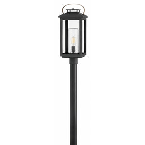 Hinkley Atwater Coastal Elements Outdoor Post Lantern 1161-BK Black Coastal Lighting