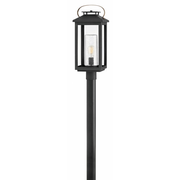 Hinkley Atwater Coastal Elements Outdoor Post Lantern 1161-BK Black Coastal Lighting
