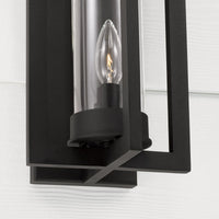 Capital Lighting Kent - 1 Light Coastal Outdoor Wall Lantern 948211BK Coastal Lighting