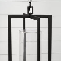 Capital Lighting Kent - Coastal Outdoor Hanging Lantern 948232BK Coastal Lighting