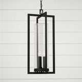 Capital Lighting Kent - Coastal Outdoor Hanging Lantern 948232BK Coastal Lighting