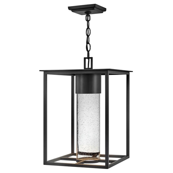 Hinkley Coen Coastal Elements Outdoor Hanging Lantern - Dark Sky - Black 17022BK-LL Coastal Lighting