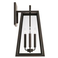 Capital Lighting Leighton - 4 Light Coastal Outdoor Wall Lantern - 23 - Oiled Bronze 943743OZ Coastal Lighting