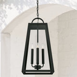 Capital Lighting Leighton - Coastal Outdoor Hanging Lantern - Black 943744BK Coastal Lighting