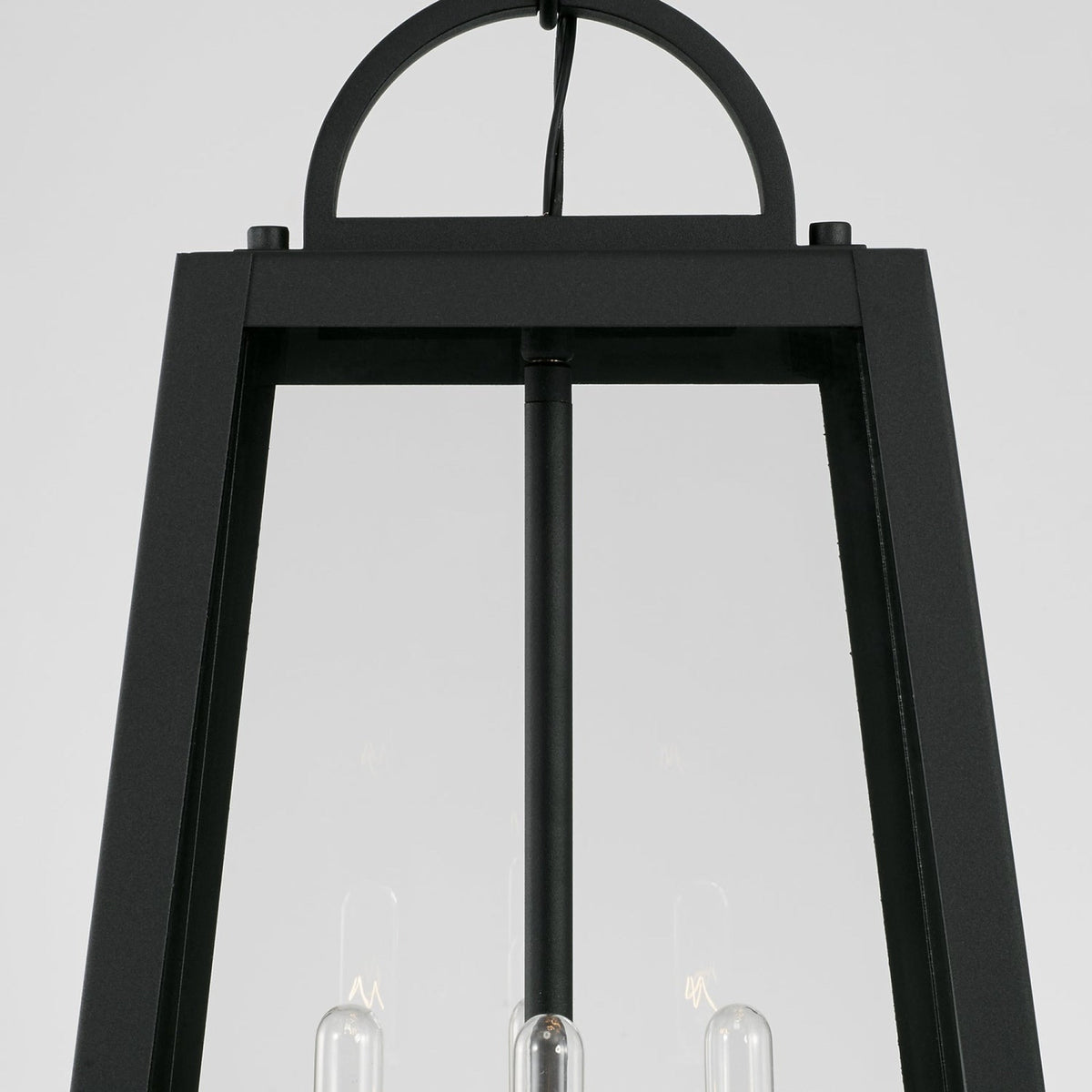 Capital Lighting Leighton - Coastal Outdoor Hanging Lantern - Black 943744BK Coastal Lighting