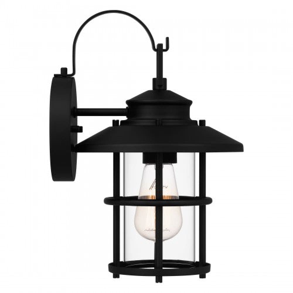Lombard Coastal Outdoor Wall Lantern - Small 12.75" - Black