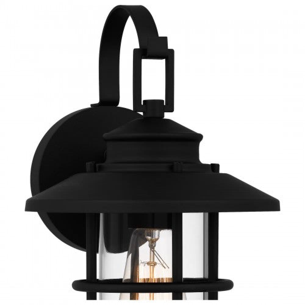 Lombard Coastal Outdoor Wall Lantern - Small 12.75" - Black