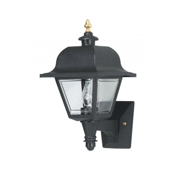 Wave Marlex Non-Corrosive Saxony Wall Mount 408-BK Coastal Lighting
