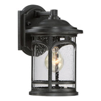 Marblehead Coastal Outdoor Wall Lantern - Small 11" - Black