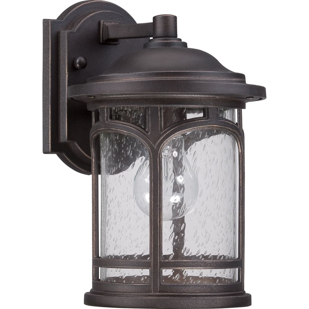 Marblehead Coastal Outdoor Wall Lantern - Small 11" - Bronze