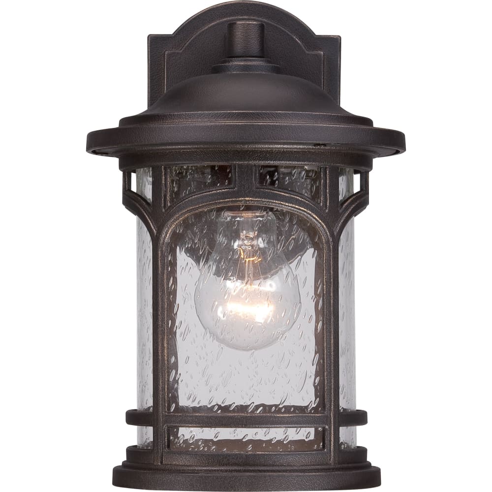 Marblehead Coastal Outdoor Wall Lantern - Small 11" - Bronze
