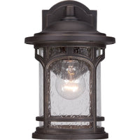 Marblehead Coastal Outdoor Wall Lantern - Small 11" - Bronze