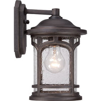 Marblehead Coastal Outdoor Wall Lantern - Small 11" - Bronze