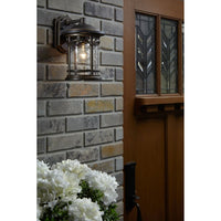 Marblehead Coastal Outdoor Wall Lantern - Small 11" - Bronze