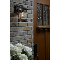Marblehead Coastal Outdoor Wall Lantern - Small 11" - Bronze