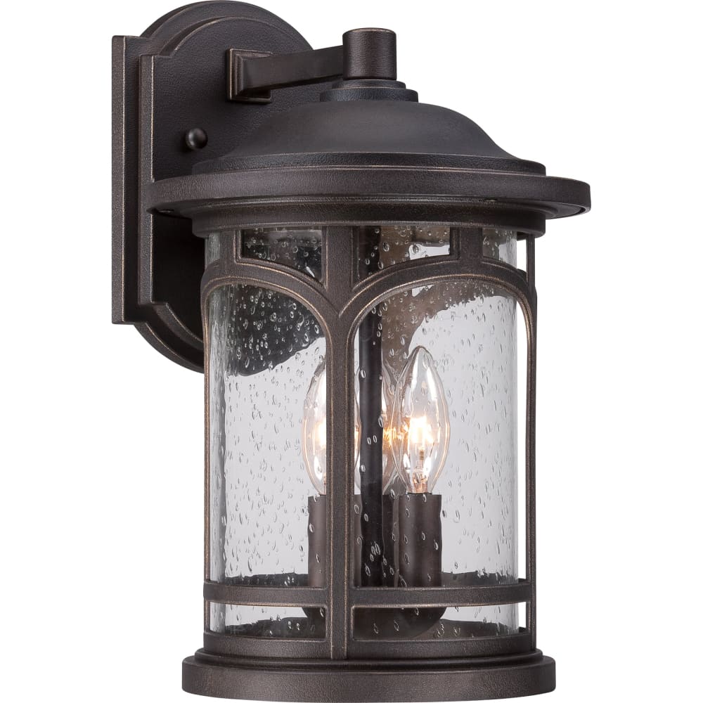 Marblehead Coastal Outdoor Wall Lantern -  Medium 14.5" - Bronze