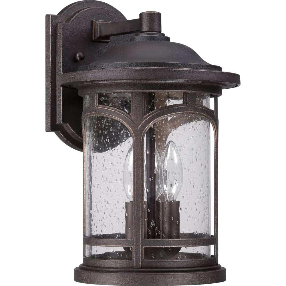 Marblehead Coastal Outdoor Wall Lantern -  Medium 14.5" - Bronze
