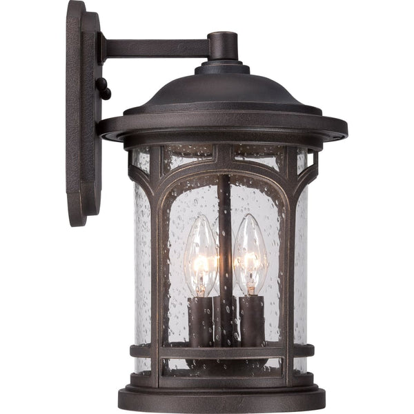 Marblehead Coastal Outdoor Wall Lantern -  Medium 14.5" - Bronze