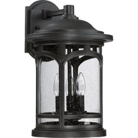 Marblehead Coastal Outdoor Wall Lantern -  Large 17.75" - Black