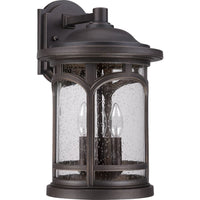 Marblehead Coastal Outdoor Wall Lantern -  Large 17.75" - Bronze