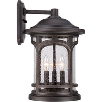Marblehead Coastal Outdoor Wall Lantern -  Large 17.75" - Bronze