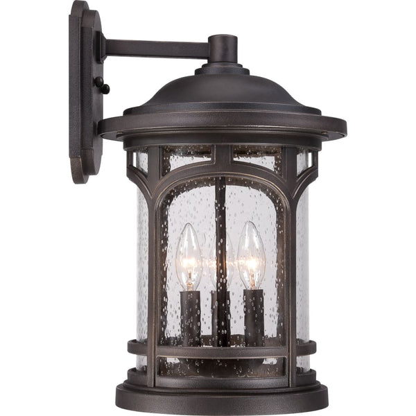 Marblehead Coastal Outdoor Wall Lantern -  Large 17.75" - Bronze
