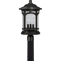 Marblehead Coastal Outdoor Post Lantern - Black